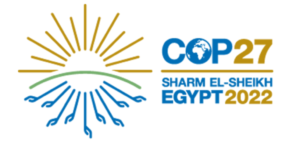 Klimakonferenz CO27 2022 in Ägypten offizielles Logo © Regierung von Ägypten