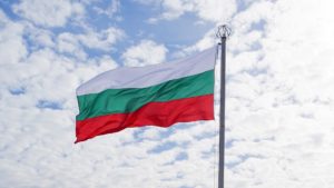 Flagge Bulgarien - Symbolbild goldene Pässe