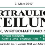 Vertrauliche Mitteilungen Logo